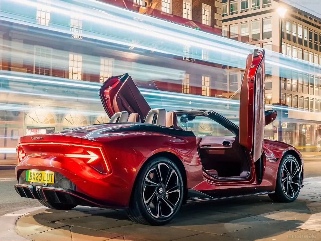 Cyberster Is MG’s Bold Return to America—with Scissor Doors and Zero Emissions